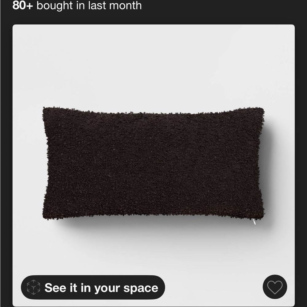 Two Threshold pillow cover